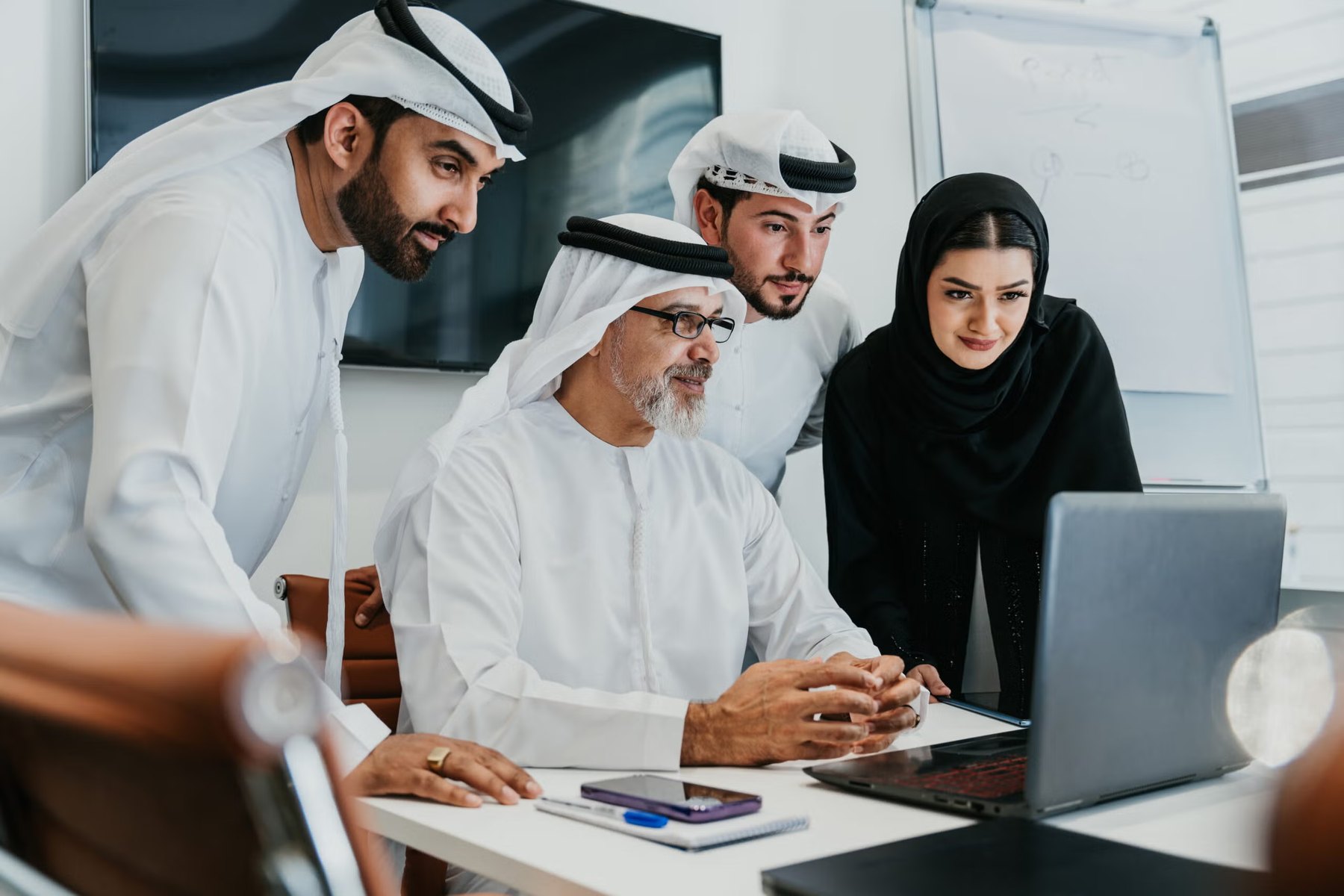 مجموعة تدريبية حول شاشة عمل